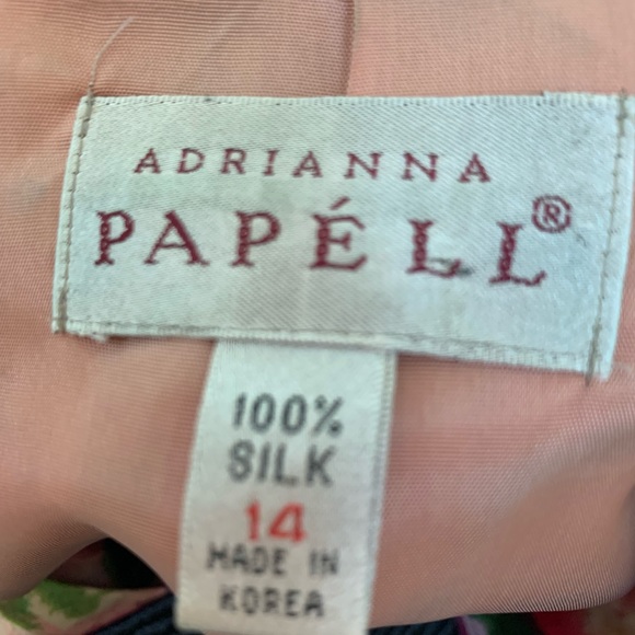 Adrianna Papell silk skirt and jacket - Picture 6 of 6